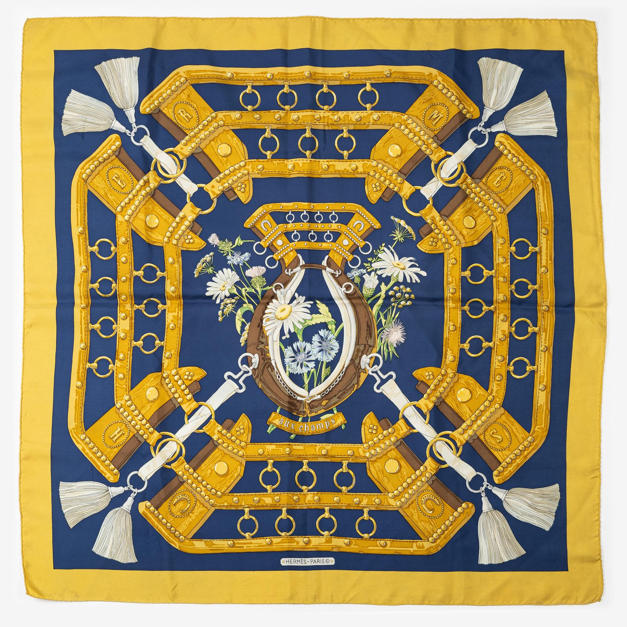 Hermès, scarves, 3 st.