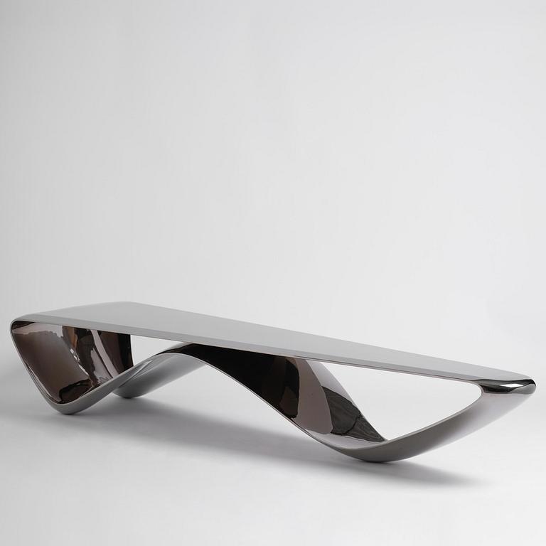 Johan Jonsson, a "Luscious Two" (Black Edition) coffee table/sculpture, ed. 6 + 2 AP, executed 2013-2014.