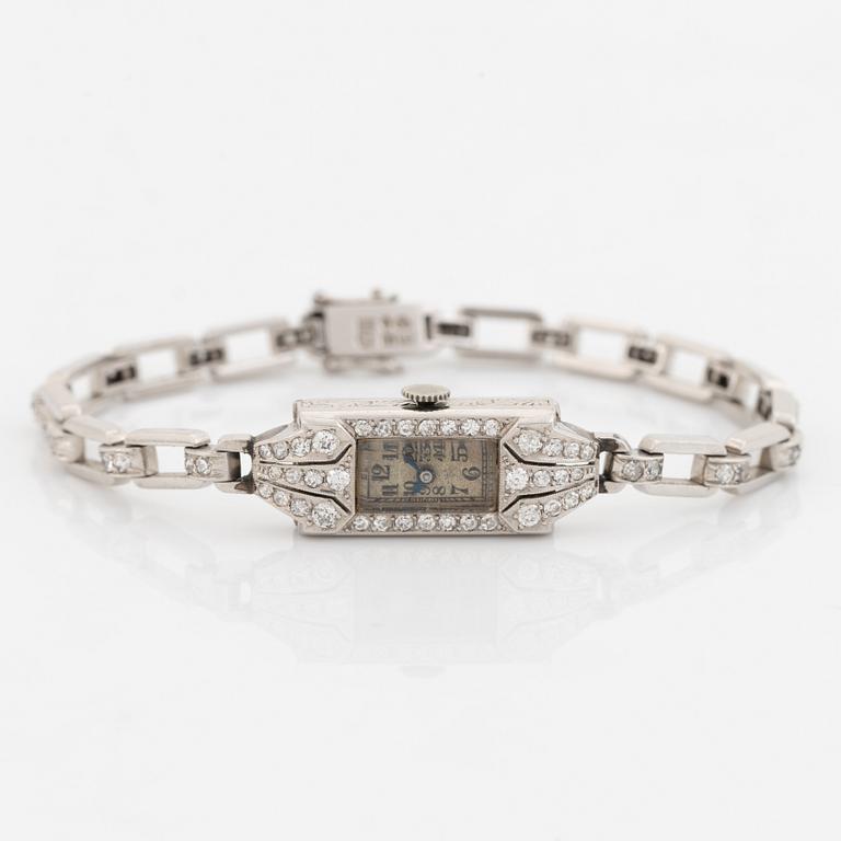 Art déco diamond ladies watch.