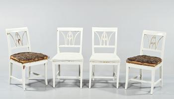 STOLAR, 4 st, Lindome, sengustavianska, 1800-talets första hälft.