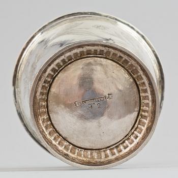 POKALVAS, silver. Johan Högstedt(1785-1819) Kalmar otydlig årsstämpel trol 1798. Ca 330g.