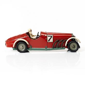 Märklin, racerbil, "1101". Tyskland, 1930-tal.