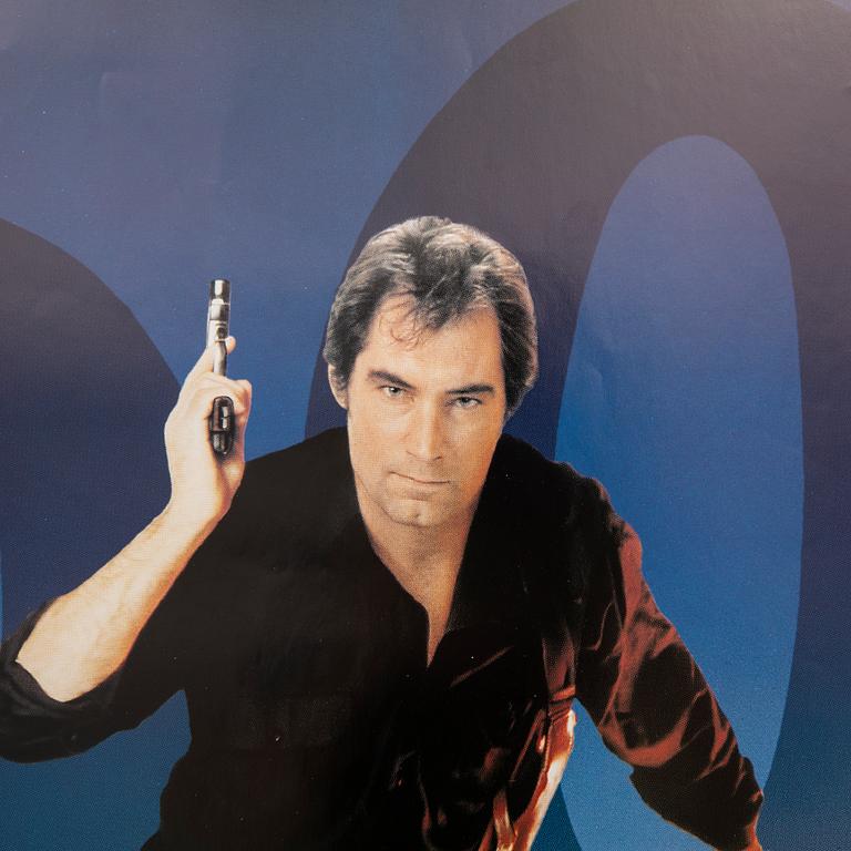Filmaffisch James Bond "Tid för hämnd  (Licence to Kill)" 1989.
