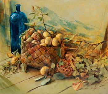 Fritz Jakobsson, öljy kankaalle, signeerattu ja päivätty 1989.