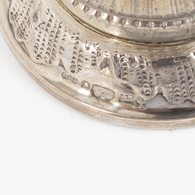 Trophies, 4 pcs, silver, including GAB and CG Hallberg, 20th century.