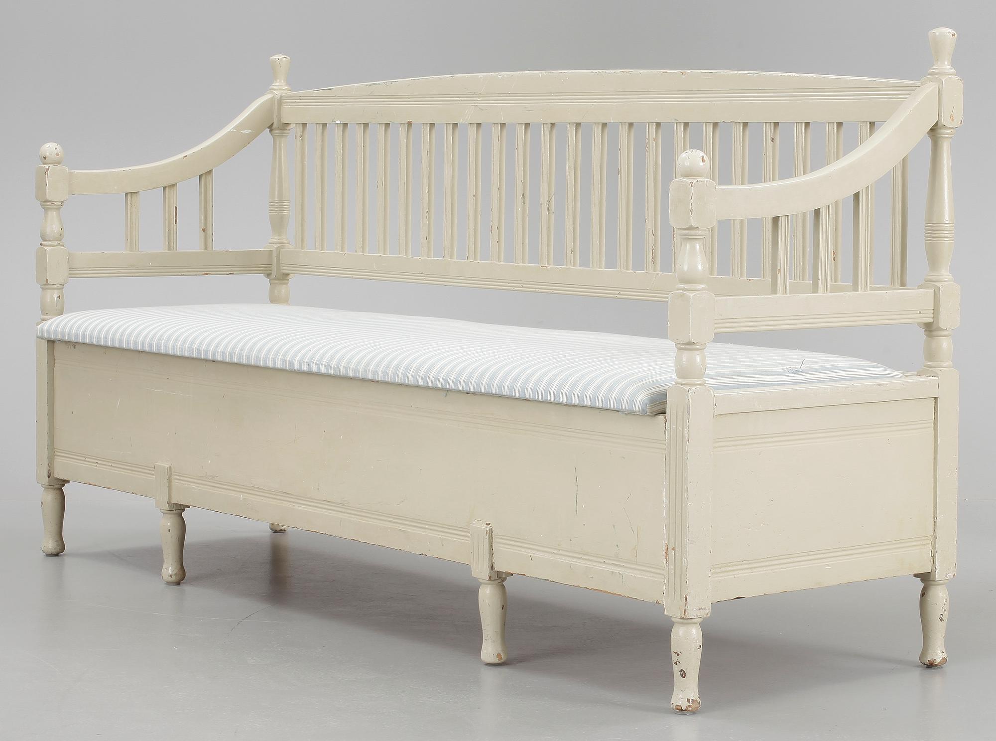SOFFA, gustaviansk stil, 1800/1900.