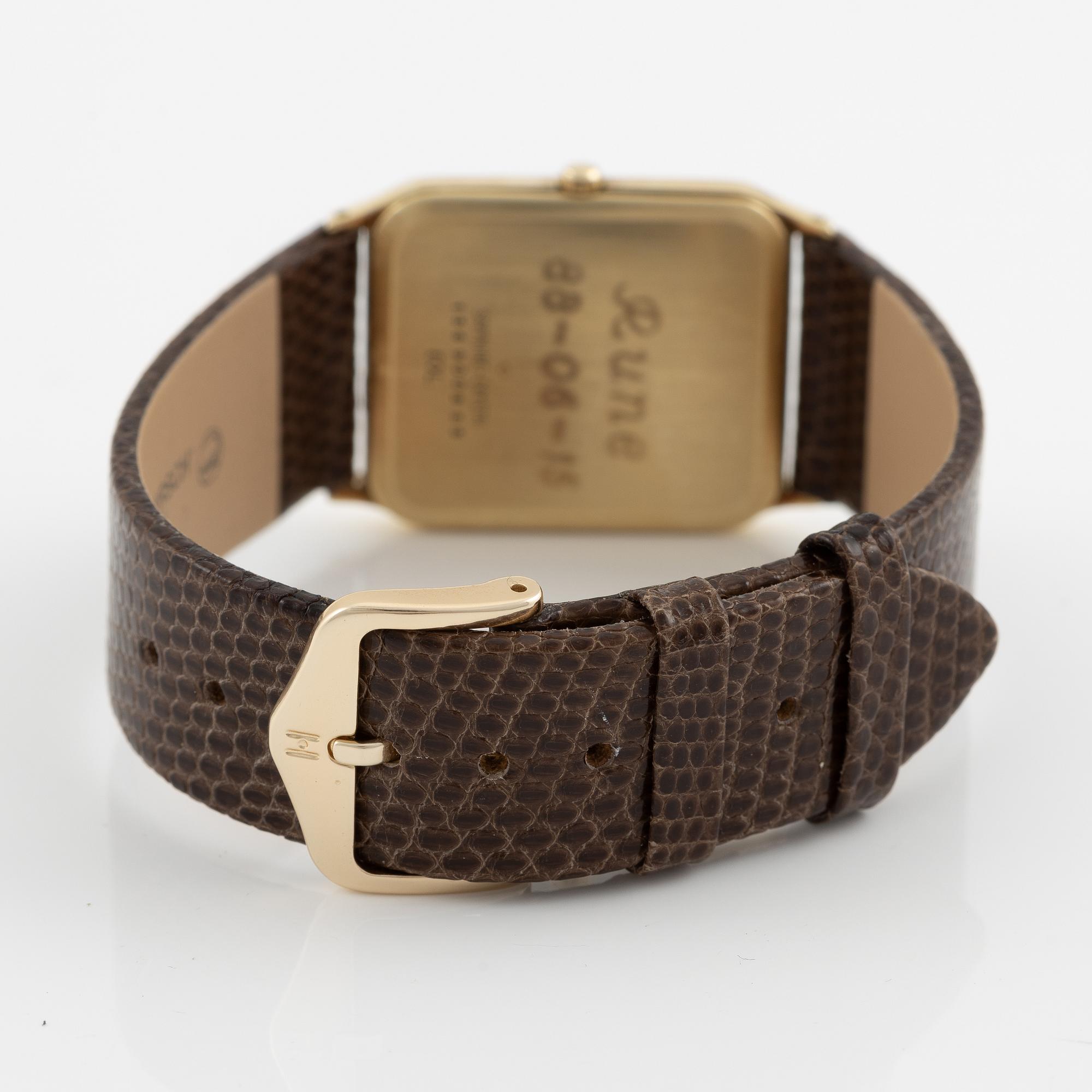 Certina, wristwatch, 14K gold, 27 mm.