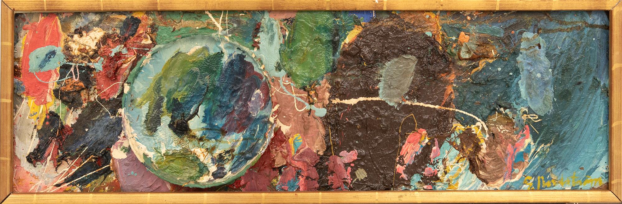 Gerhard Nordström, Palett.