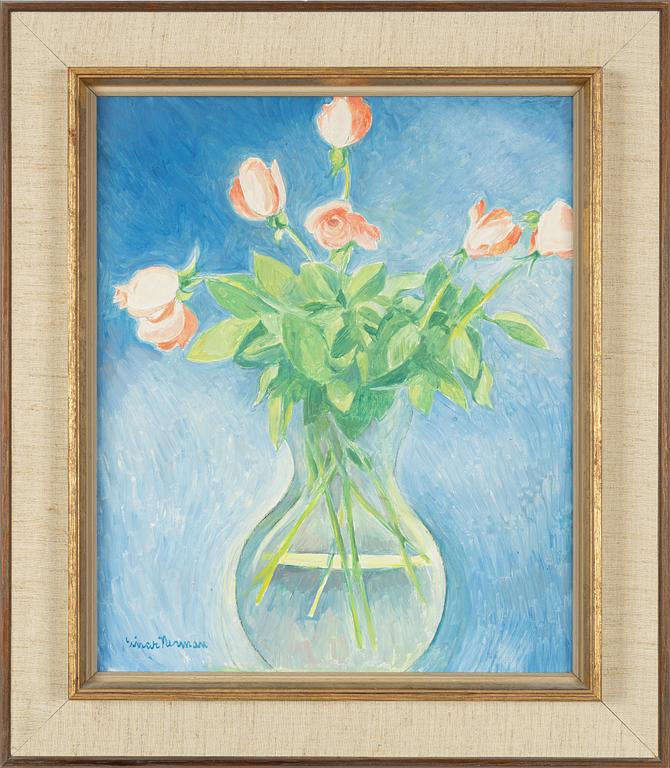 Einar Nerman, oil on panel, signed.