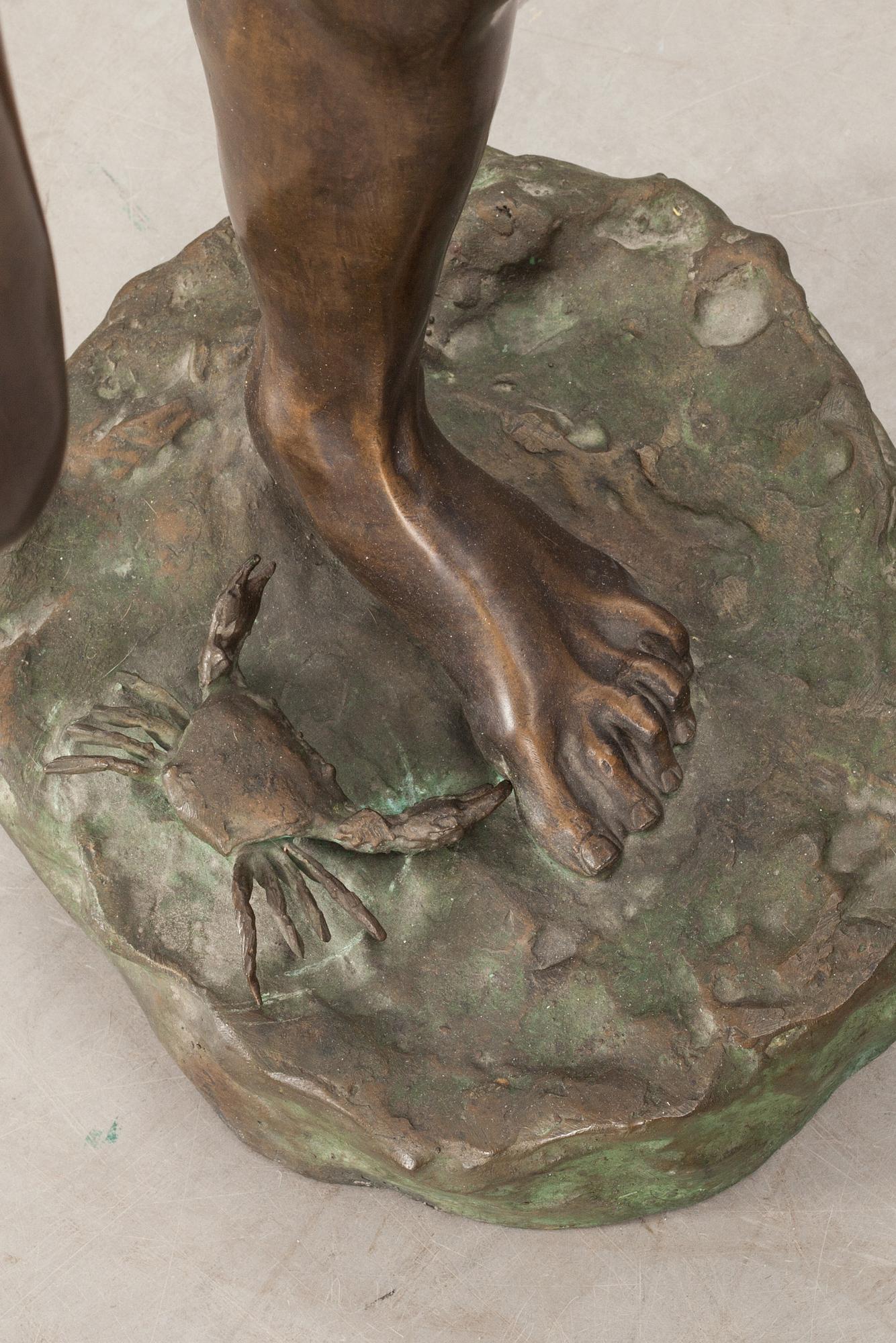 SKULPTUR, brons. 1900-talets första hälft.