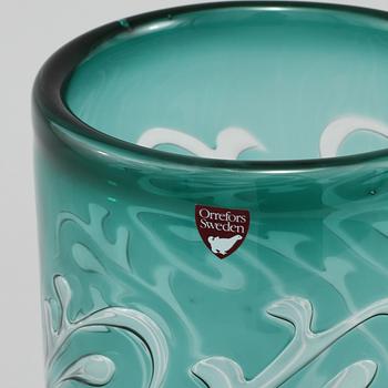VAS, glas, "Ariel", Eva Englund, Orrefors, 1900-talets andra hälft.
