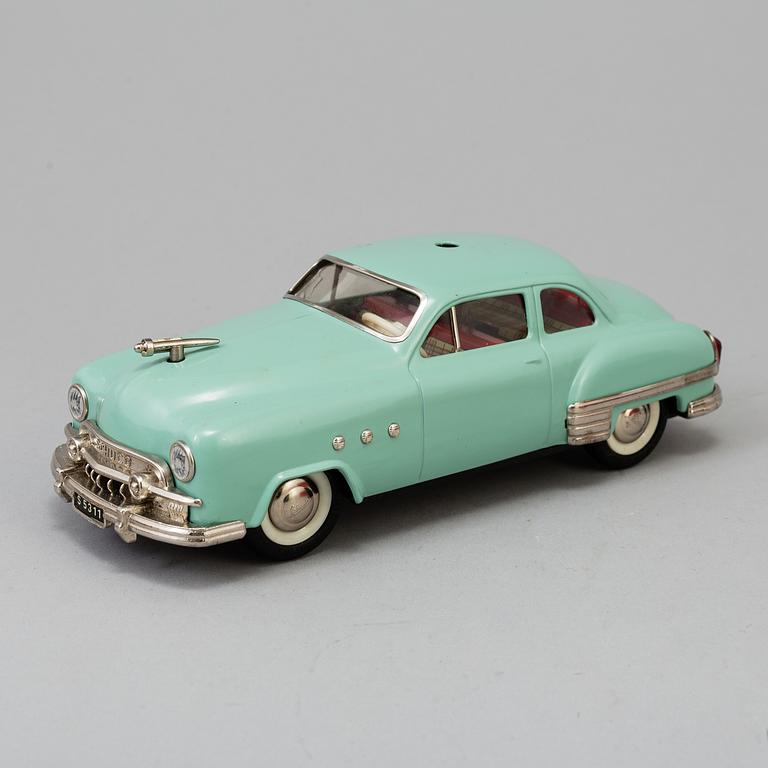 a Schuco "Elektro Ingenico 5311" car, Germany ca 1950.