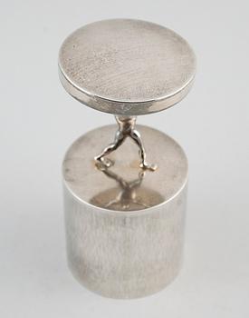 SKULPTUR, silver, Olle Ohlsson, Stockholm 1992. Vikt ca 431 g.