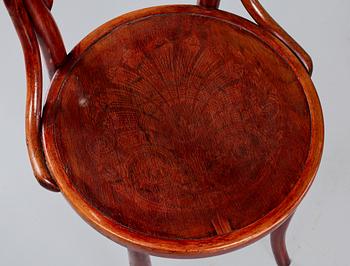 STOLAR, 4 st, Thonet, 1900-talets första hälft.