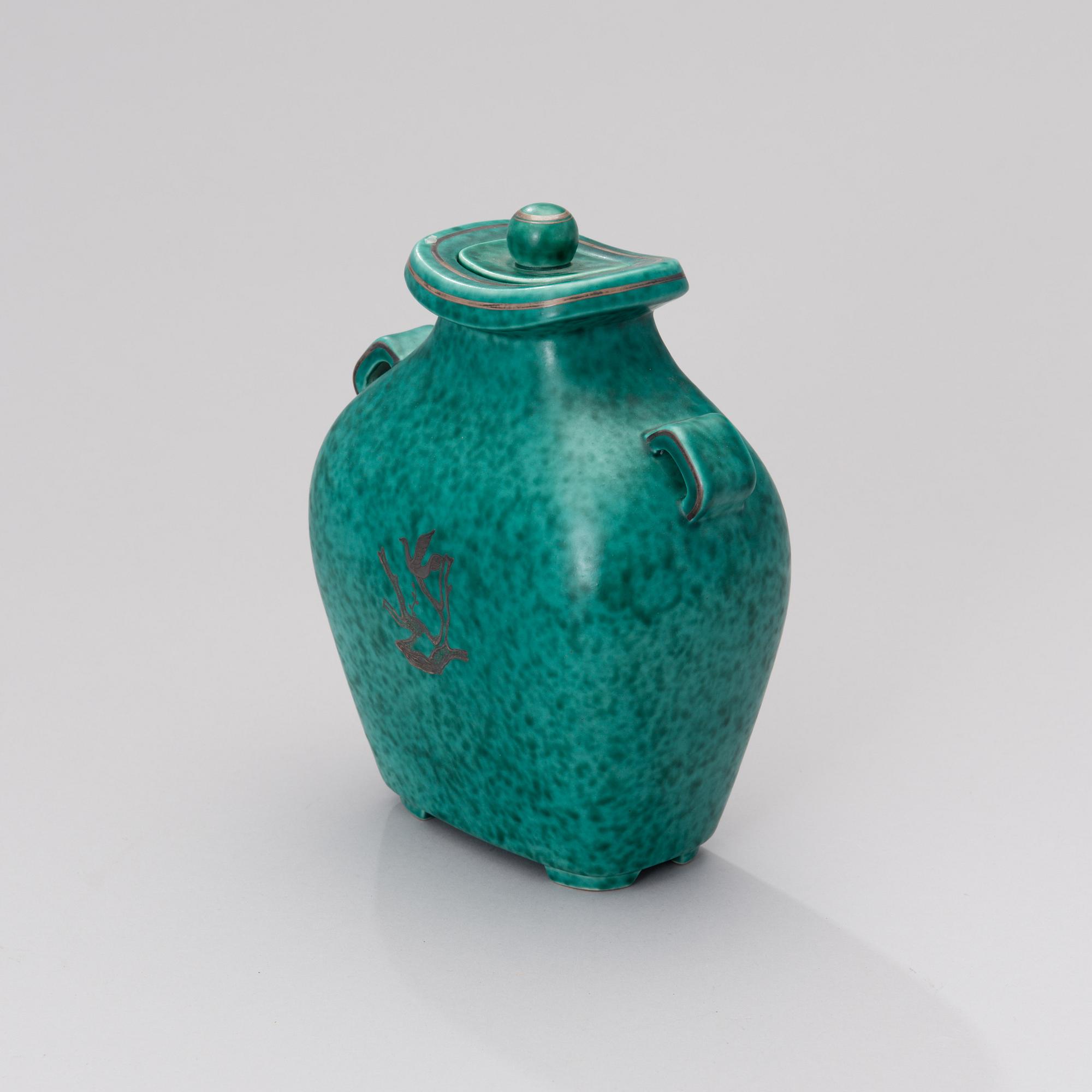 WILHELM KÅGE, urna, stengods, Argenta A22, Gustavsberg.