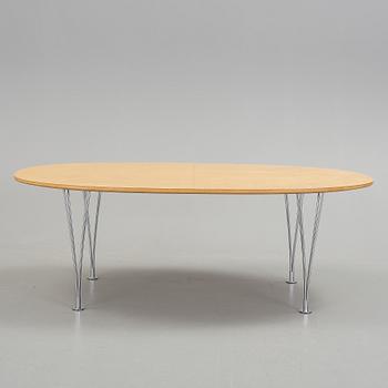 SOFFBORD, "Superellips" Design Bruno Mathsson och Piet Hein för Fritz Hansen, 1900-talets andra hälft.