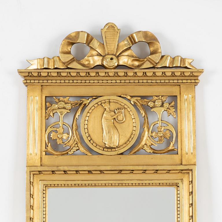 A Gustavian style mirror, Nils Sundell, first half of the 20th century.