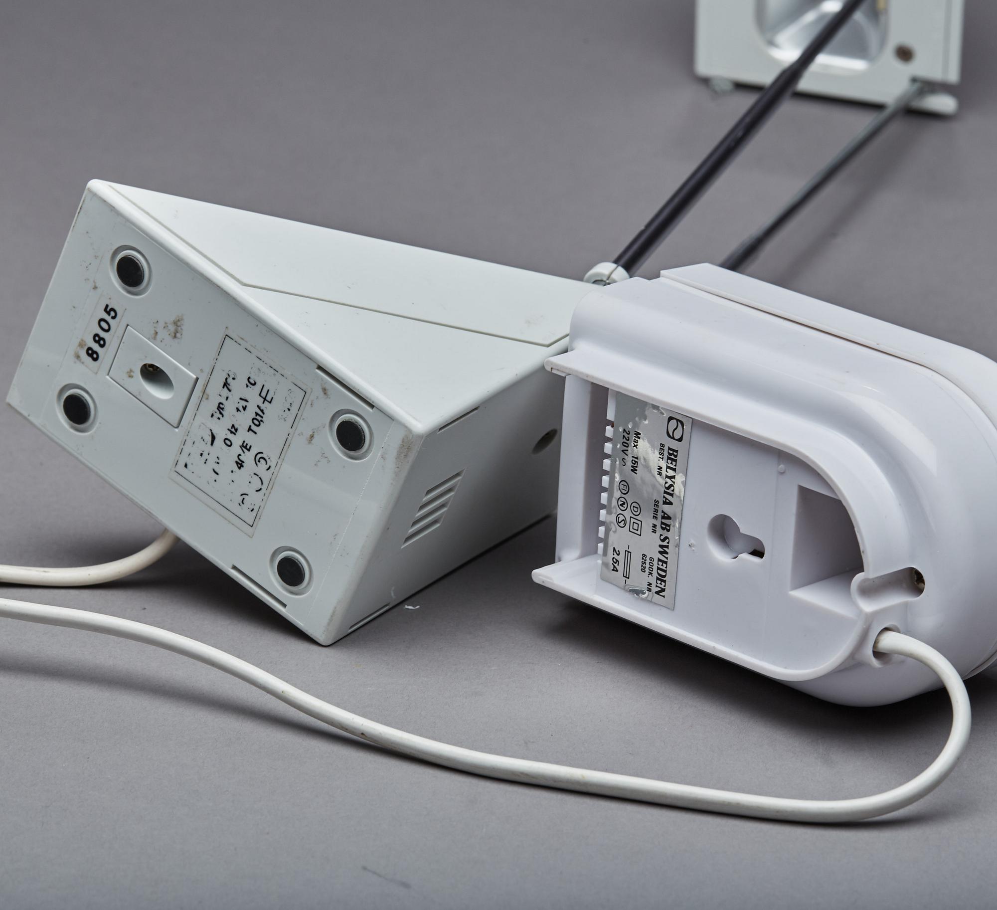 BORDSLAMPOR, 2 st, Belysia resp IKEA.