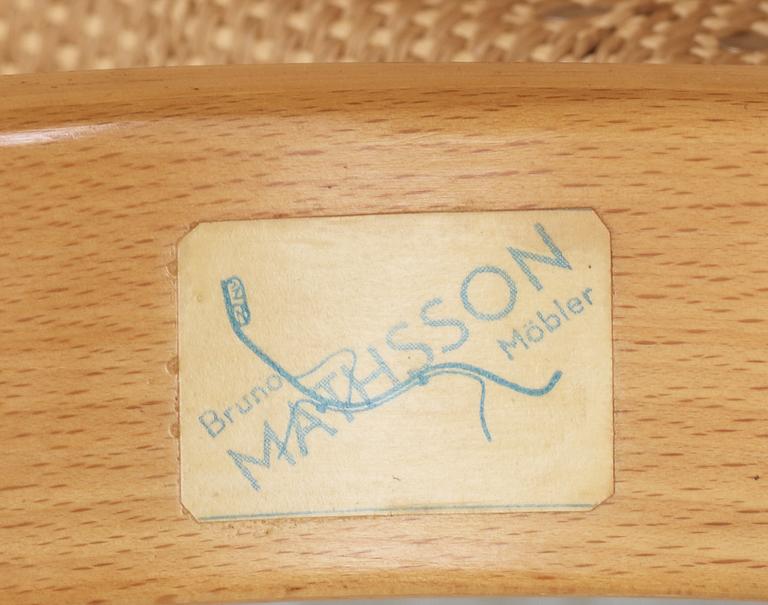 BRUNO MATHSSON, "Liggstol nr 36", Firma Karl Mathsson, Värnamo 1940-tal.