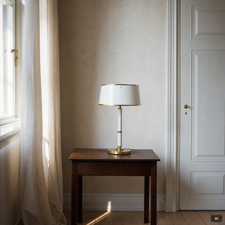 Bordslampa modell 8423, Boréns, 1900-talets slut.