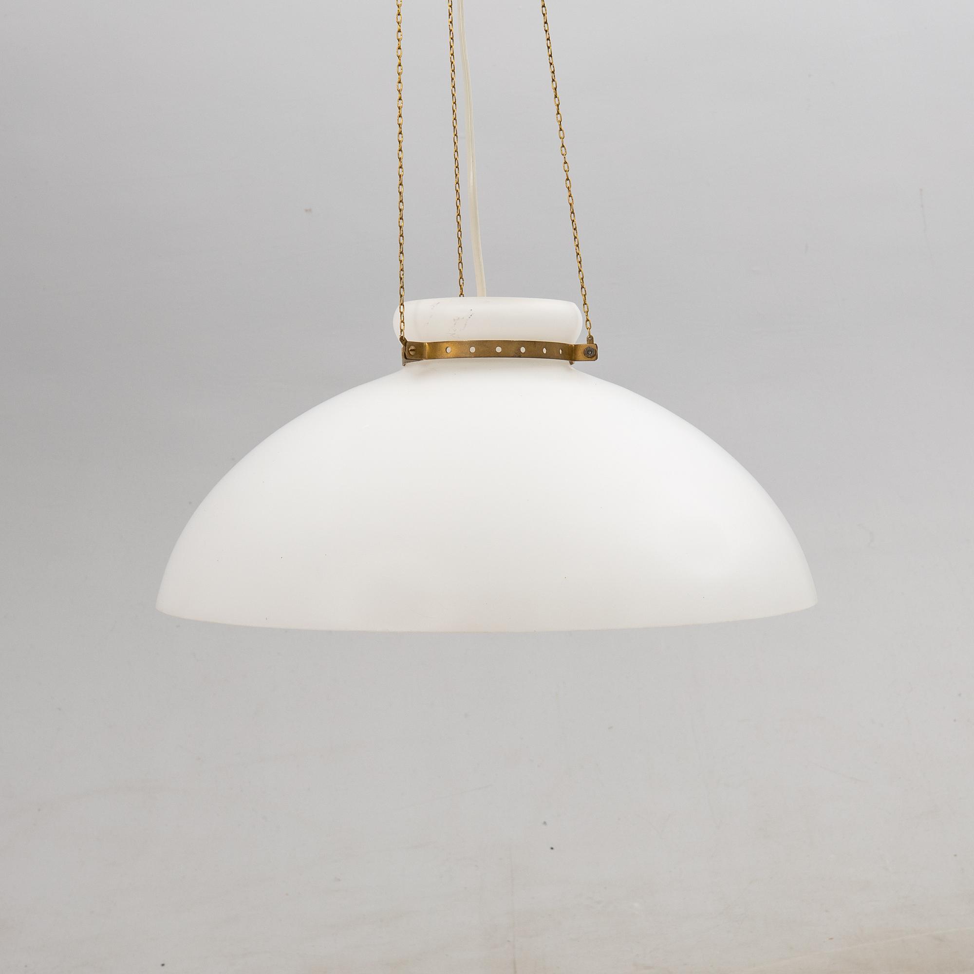 Alf Svensson, Ceiling lamp, "T-16", Bergboms, 1950s.