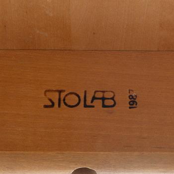Nils Göran Gustafsson, a drop-leaf table, 'Björka', Stolab, 1987.