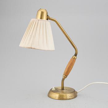 A late 20th Century table light.