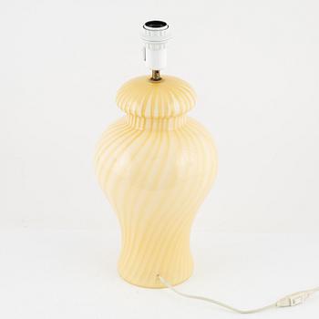 Bordslampa, 1900-talets senare del.