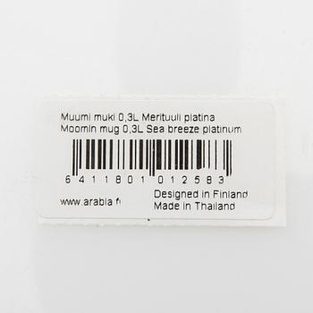 Muminmugg "Havsbris platina" Mumindagen 2023, Arabia.