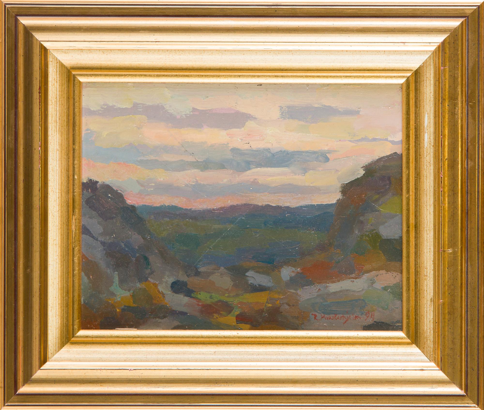 Riggert Munsterhjelm, Landscape.