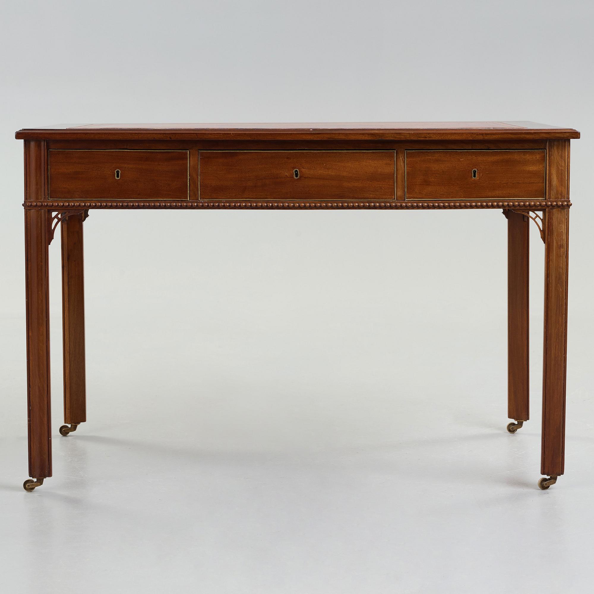 SKRIVBORD, sk partners desk, sengustavianskt stockholmsarbete, 1700-talets slut.