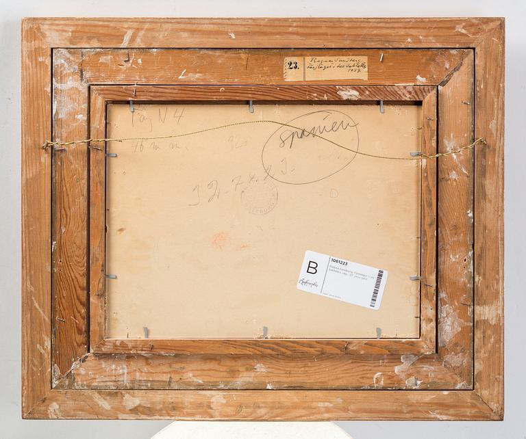 Ragnar Sandberg, "Färjeläget i Les Sablettes" (The Ferry Jetty in Les Sablettes).