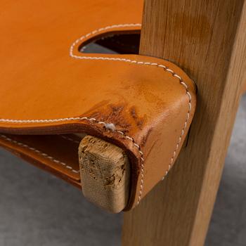 A model 226 easy chair, 'Den spanske stolen' by Børge Mogensen for Fredericia stole fabrik. Designed 1958.