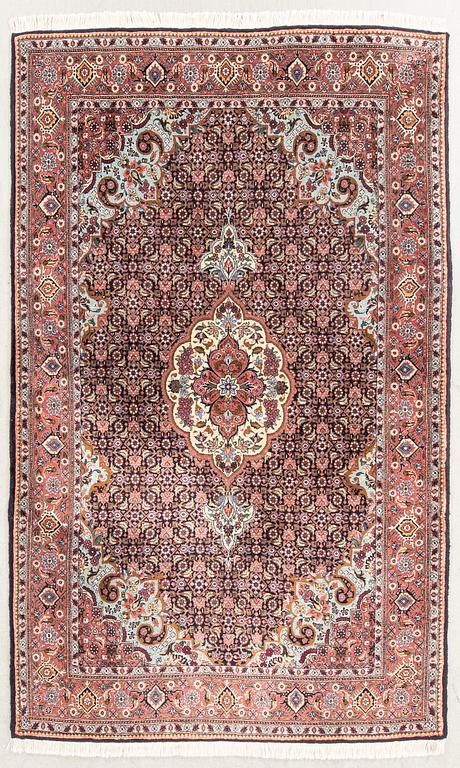 An old Bidjar carpet approx 210x138 cm.