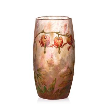 54. Daum Frères, an Art Nouveau cameo glass vase, Nancy, France, ca 1900.