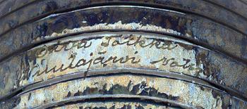 FIGURIN, glas, signerad Oiva Toikka Nuutajörvi Notsjö.