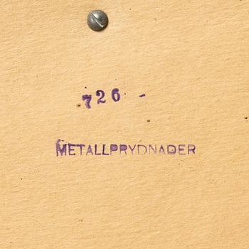 Table with lamps. Mid-20th century.