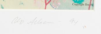 ILSE ACKERMANN, signed, dated -94 and numbered 38/100 on passepartout.