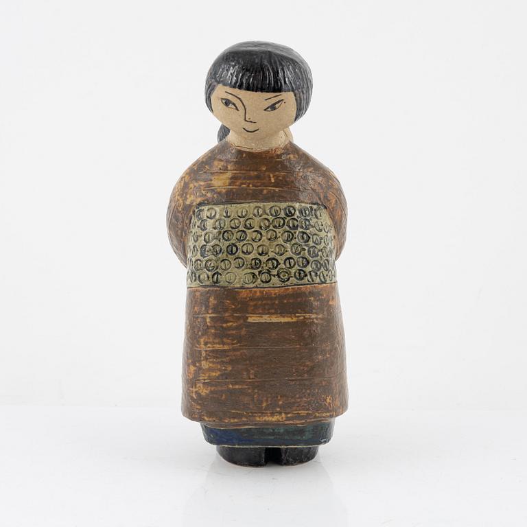 Lisa Larson, figurin, stengods, Japanska, Gustavsberg.