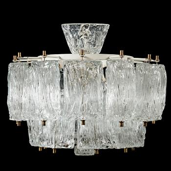 A 1960/1970's chandelier for Murano, Italy.