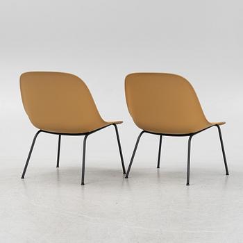 A pair of 'Fiber Lounge Chair' chairs, Muuto, Denmark.