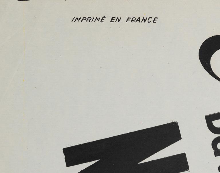 A vintage movie poster, 'Nattens eskader (The Dawn Patrol)', 1938.