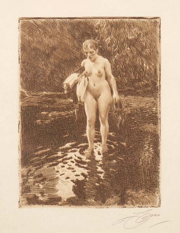 Anders Zorn, "The ford".