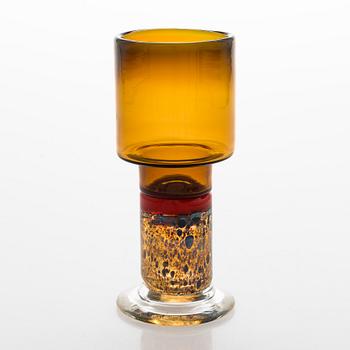 Kaj Franck, Glass goblet, signed Kaj Franck Nuutajärvi Notsjö.