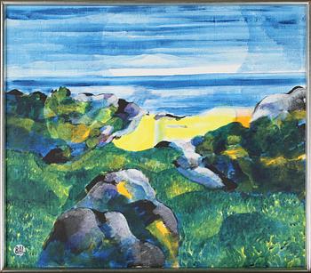 BENGT ARNE LINDEROS, olja på duk, mongramsignerad.