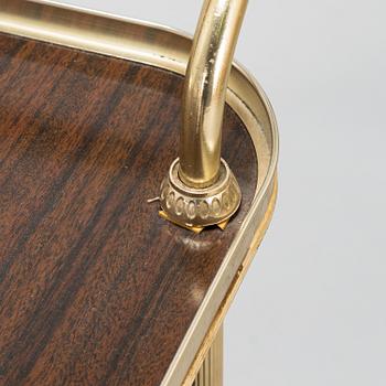 A serving trolley, last quarter of the 20th century.