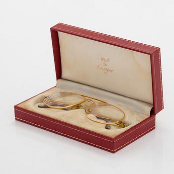 Cartier, silmälasikehykset, "Romance Santos", 1980-luku.