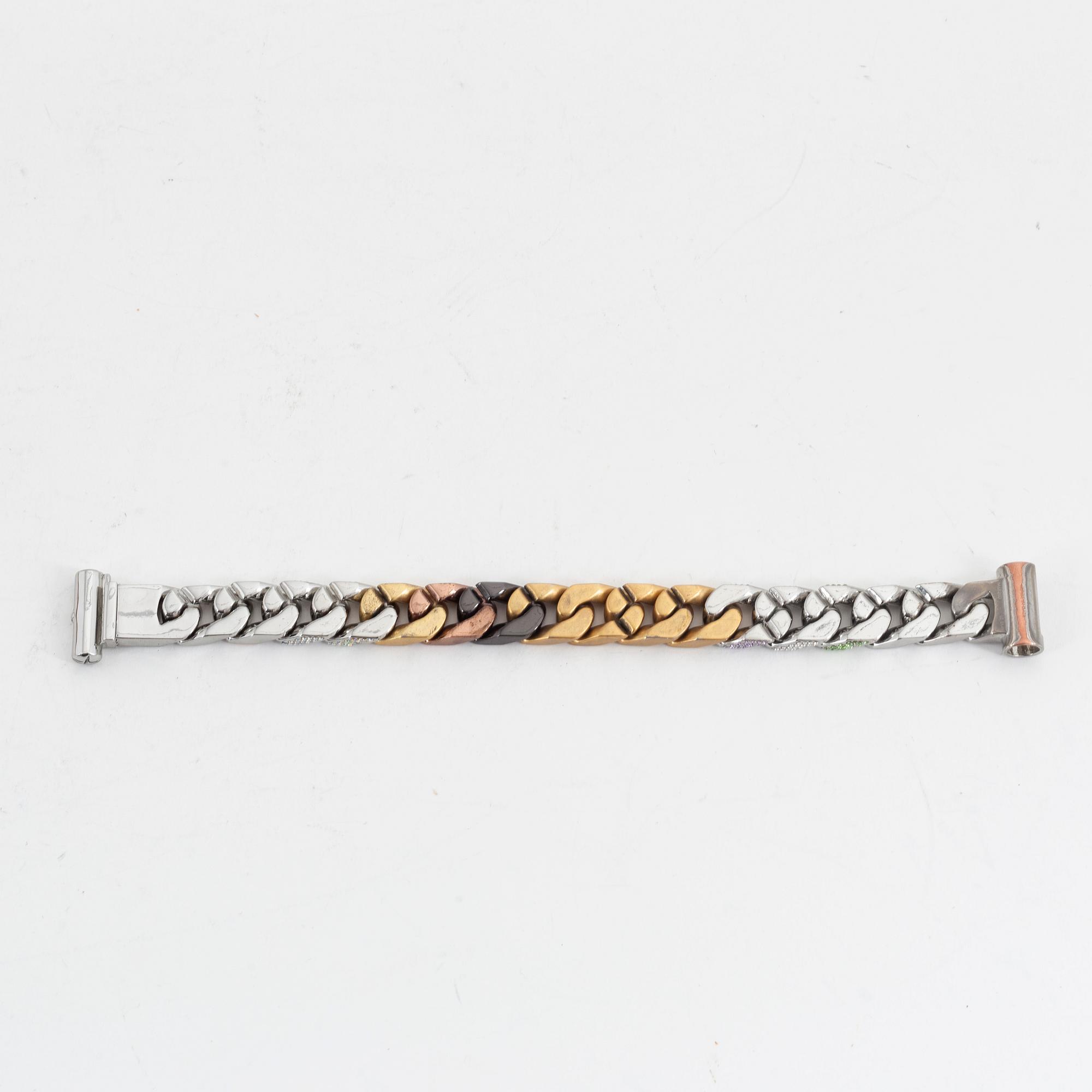 Louis Vuitton, a 'Chain Link' bracelet designed by Virgil Abloh.