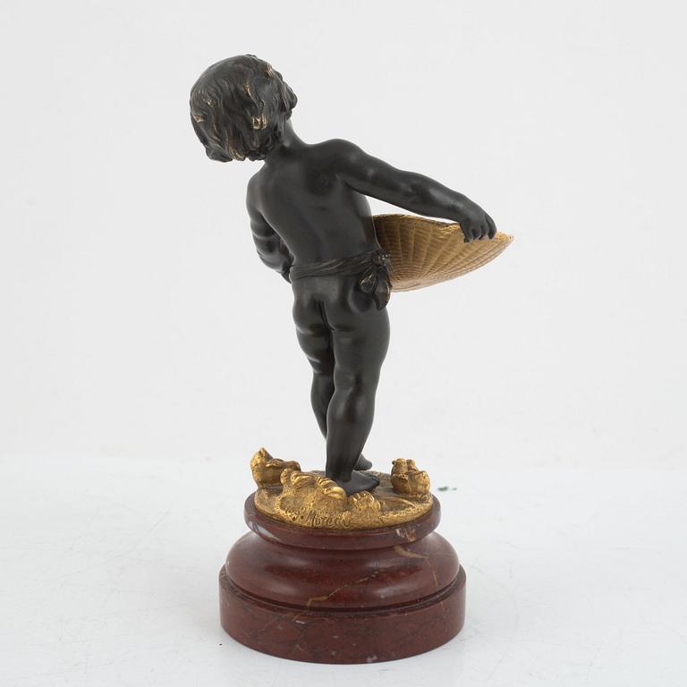 Figurine, Boy with Olive Harvest, first half of the 20th century.