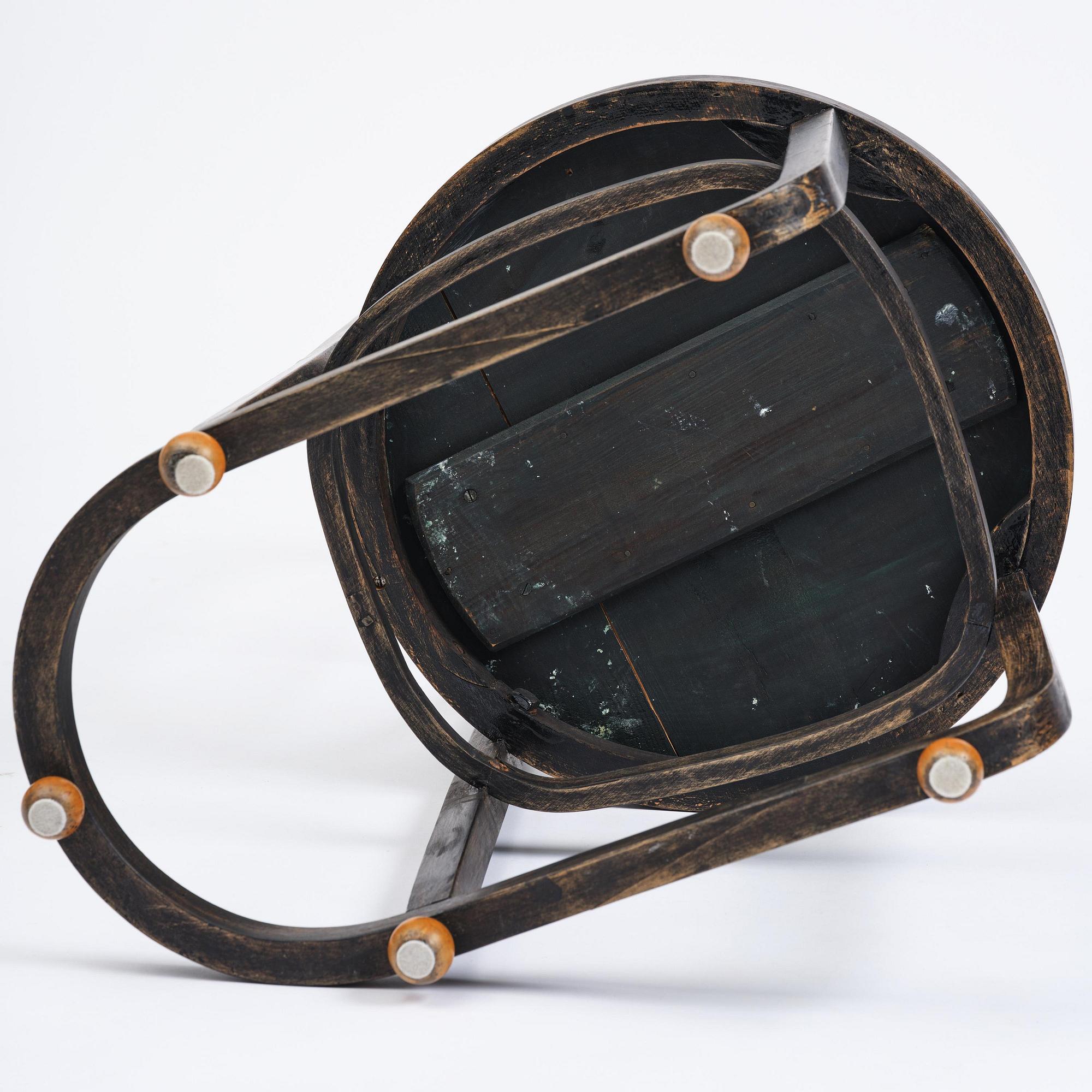 Carl Bergsten, stol, Gemla Leksaksfabrik, Diö, för Konst- och industriutställningen, Norrköping, 1906.